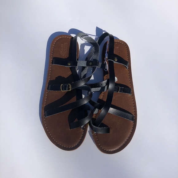 Mossimo Supply Co. Shoes - Mossimo Black Buckle Sandals, NWT